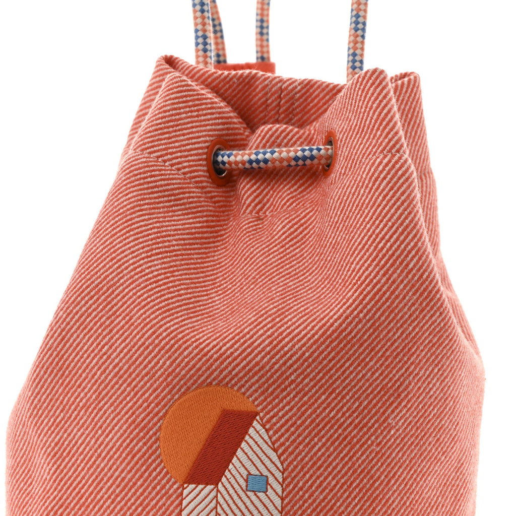 Les Cabanes Duffle Bag Orange Feu