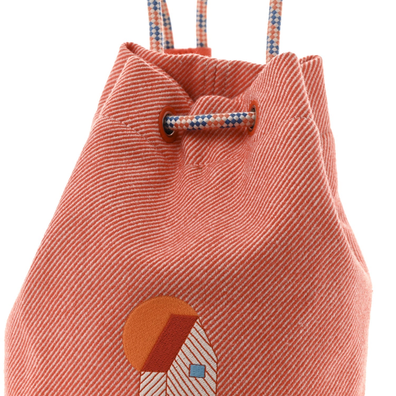 Les Cabanes Duffle Bag Orange Feu