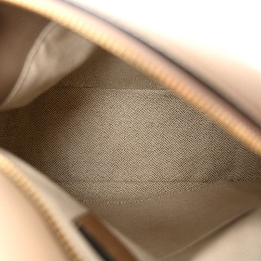 Grained Calfskin Small Puzzle Bag Sand Mink