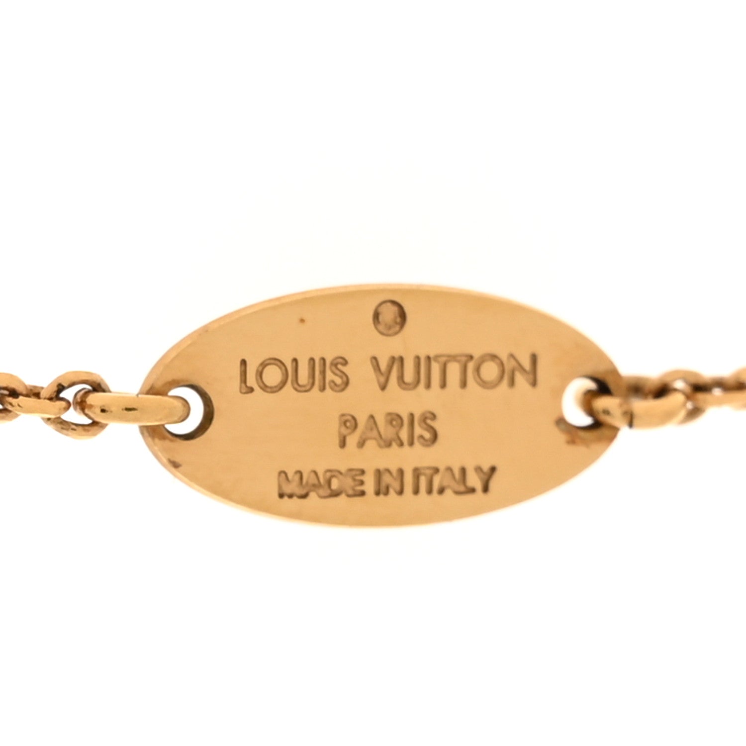 LV And Me Letter C Necklace Gold