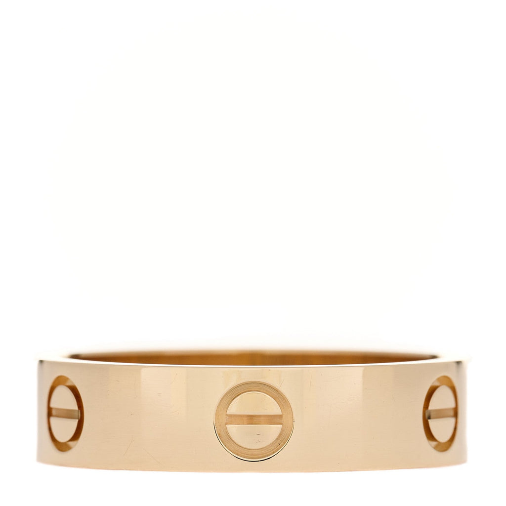 18K Yellow Gold 5.5mm LOVE Ring 64 10.75