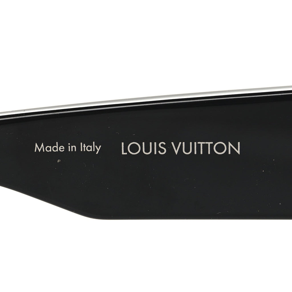 Acetate Swarovski Crystal Cyclone Sunglasses Z1736W Black