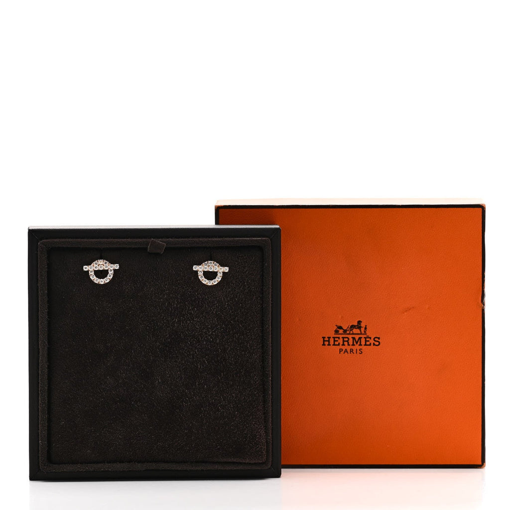 18K Rose Gold Diamond Finesse Earrings