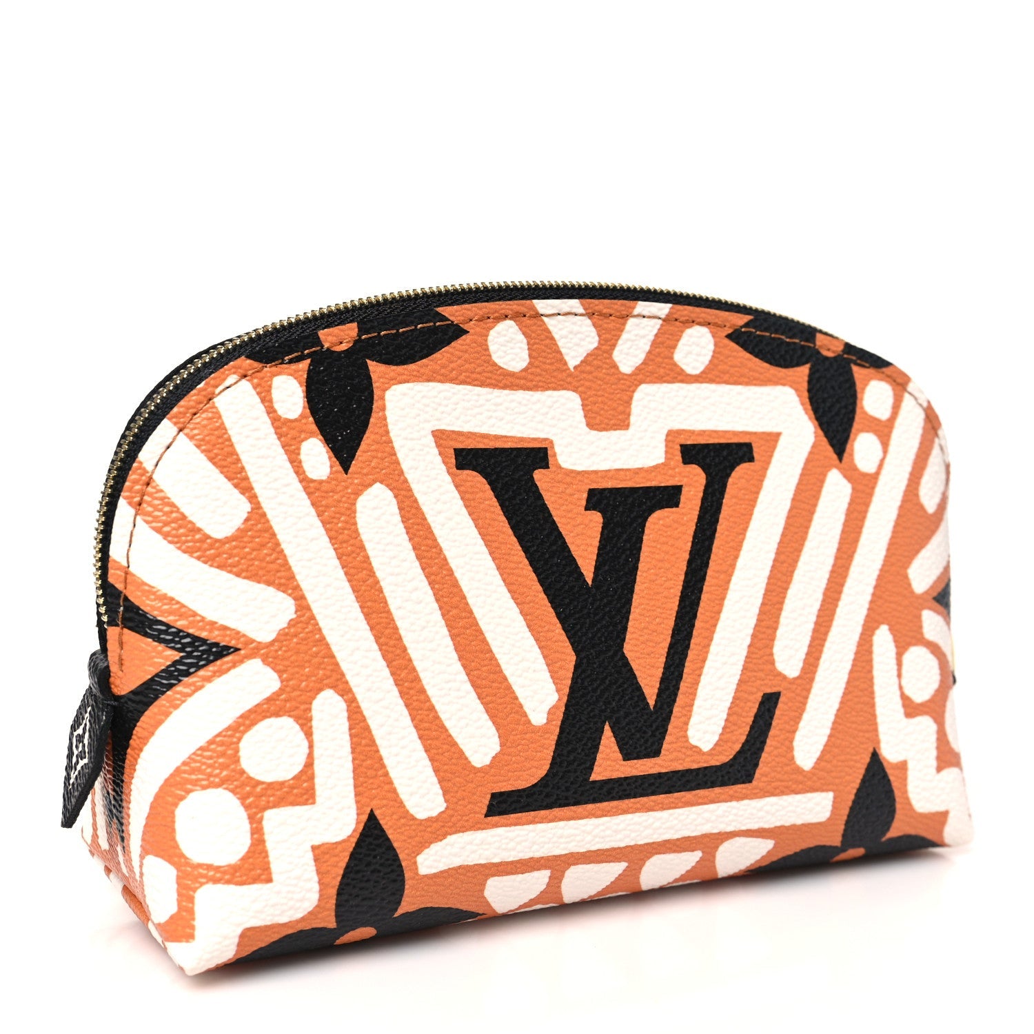 Monogram Giant Crafty Cosmetic Pouch Creme Caramel