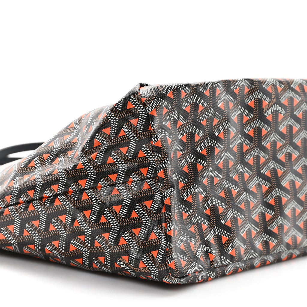 Goyardine Saint Louis Claire Voie PM Black Orange