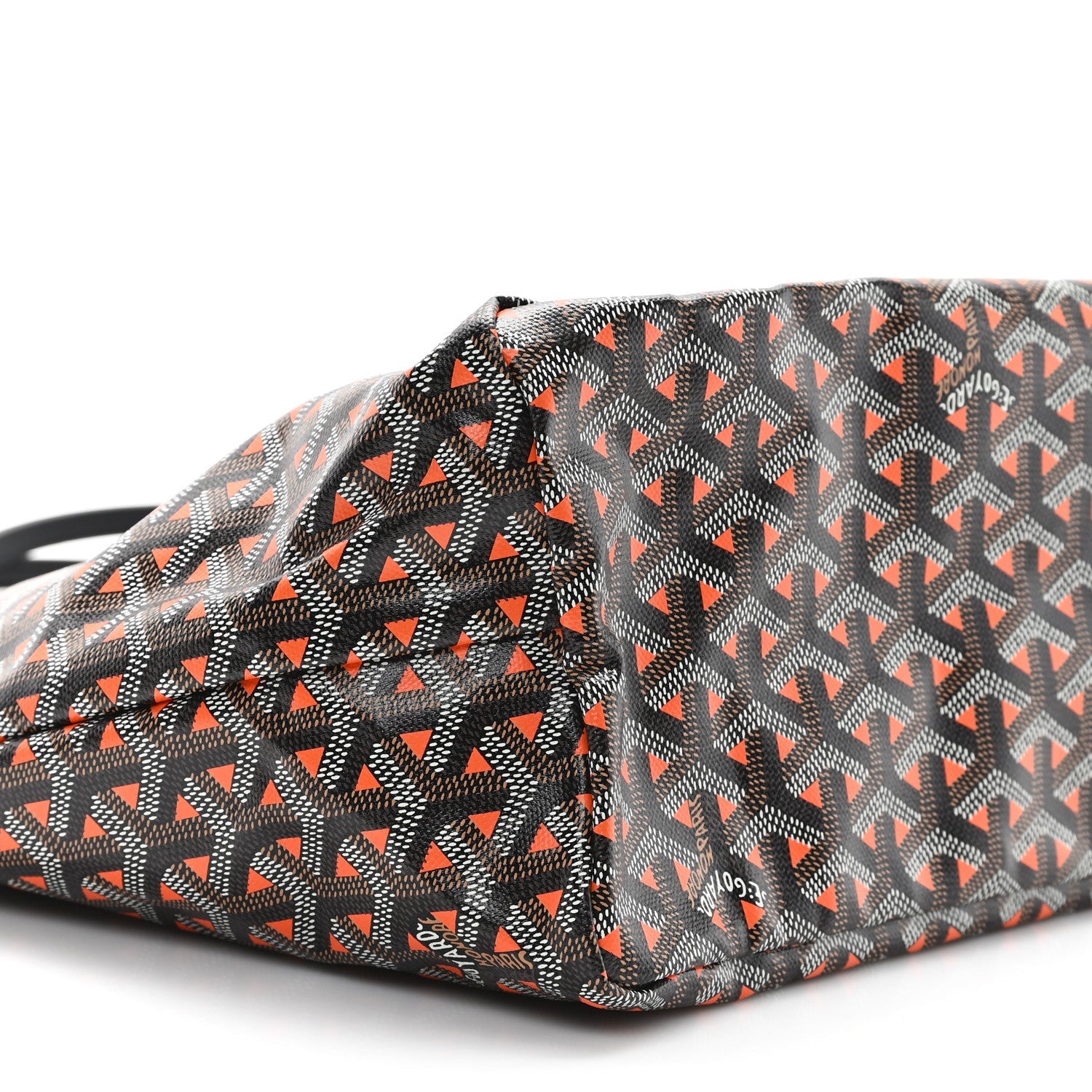 Goyardine Saint Louis Claire Voie PM Black Orange