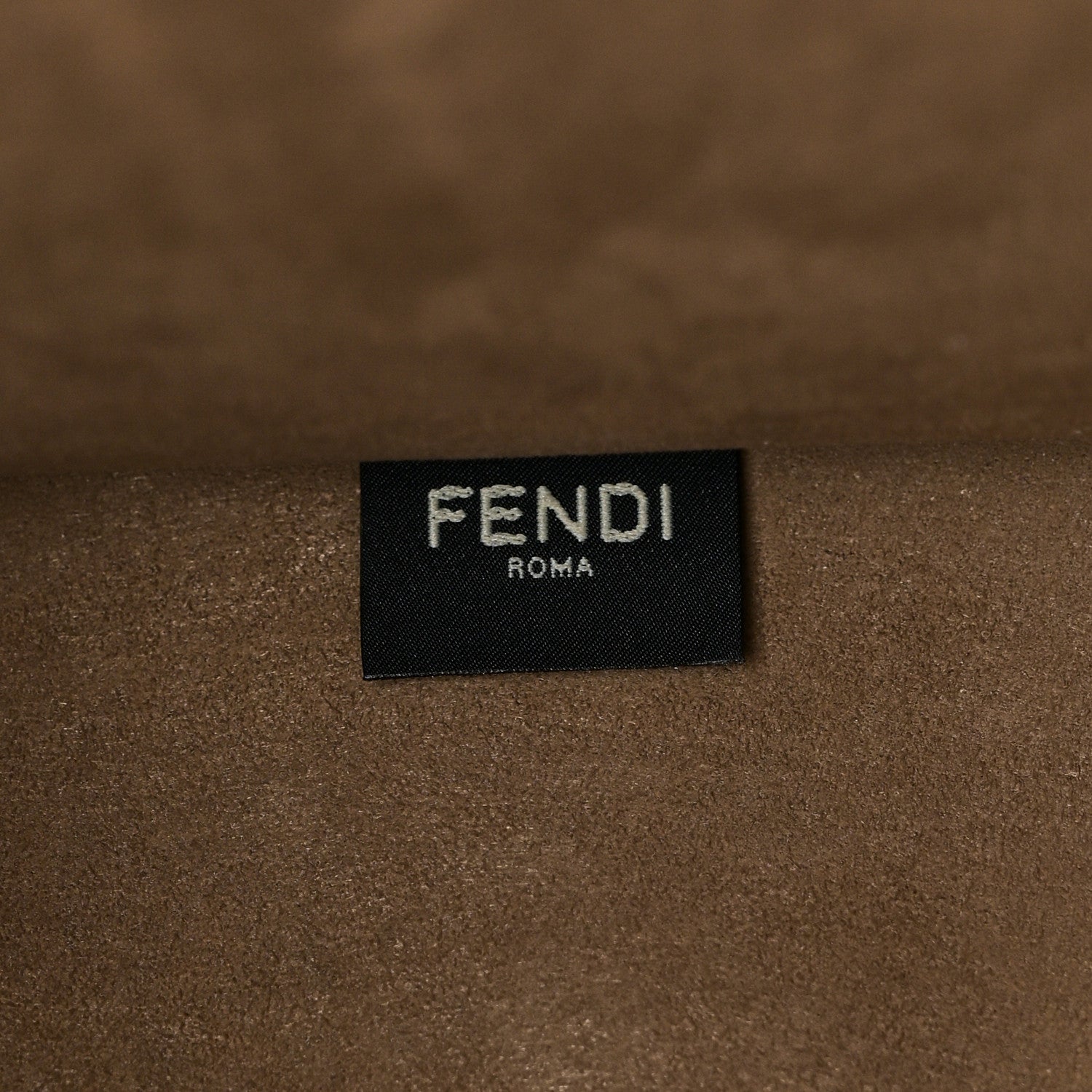 Fabric Jacquard FF 1974 Logo Large Fendi Sunshine Shopper Tote Tobacco Moro Sand