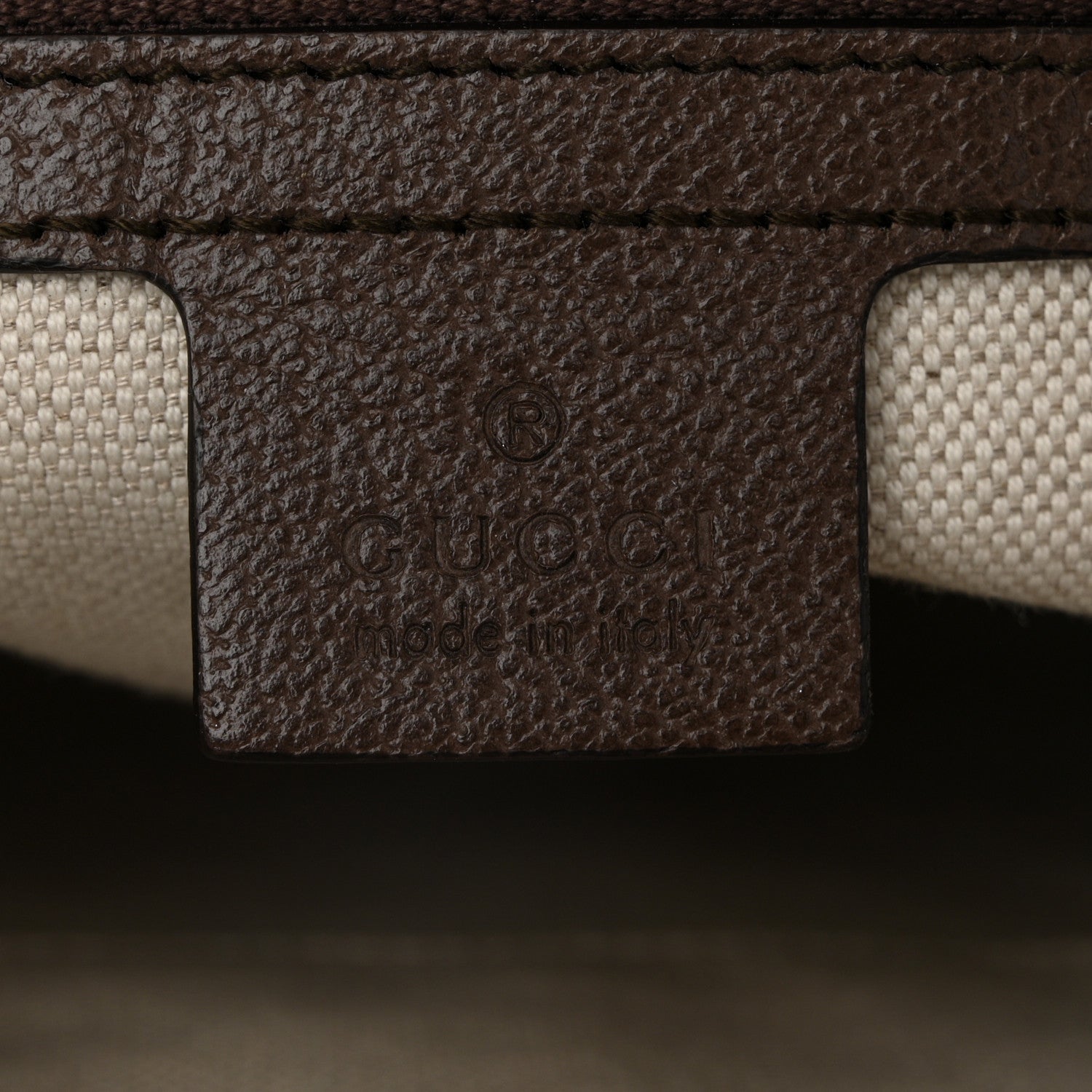 GG Supreme Monogram Web Small Ophidia Messenger Bag Brown