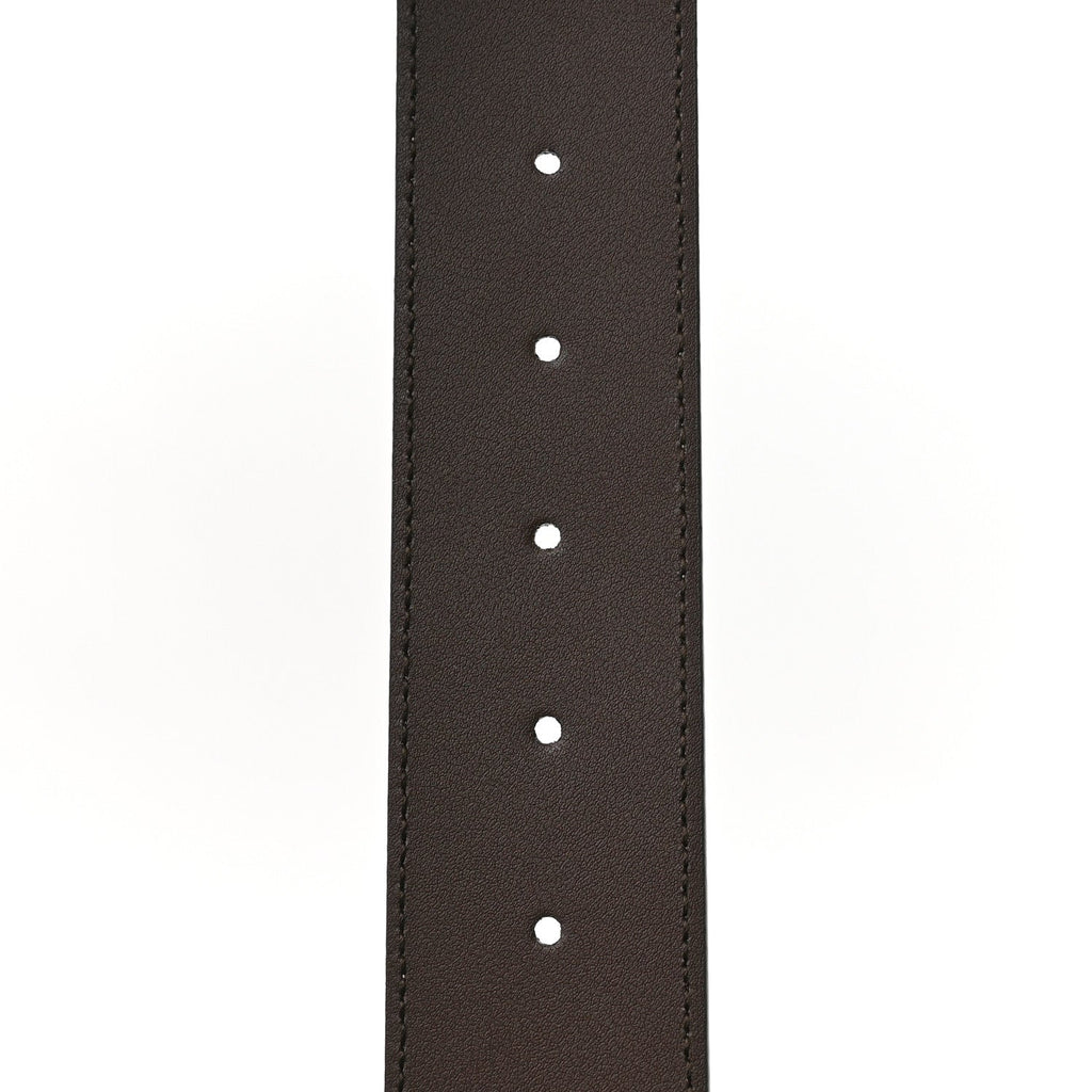 GG Supreme Monogram Textured Dollar Calfskin Blondie 30mm Belt 85 34 Beige Ebony New Acero