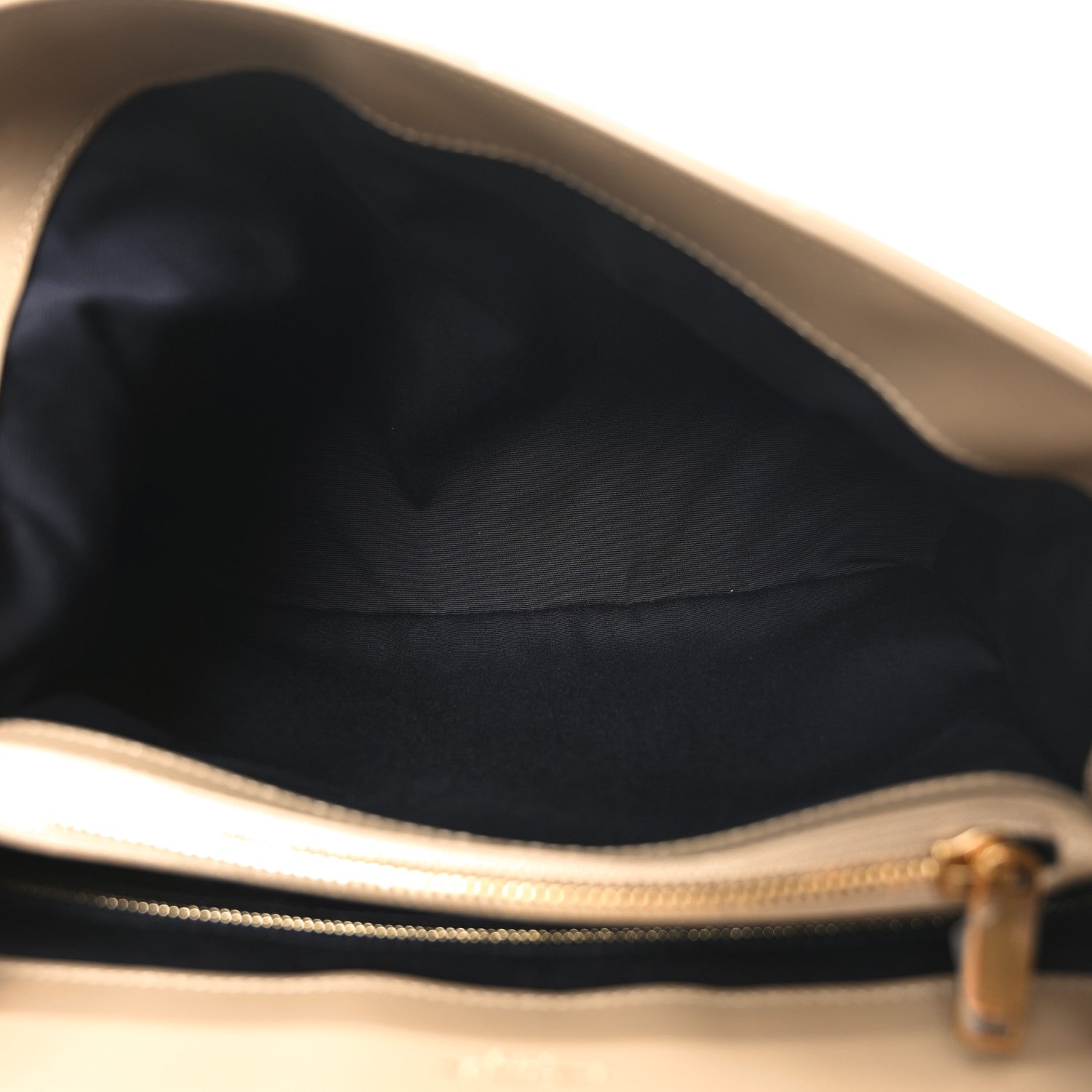 Calfskin Y Quilted Monogram Medium Loulou Chain Satchel Natural Tan