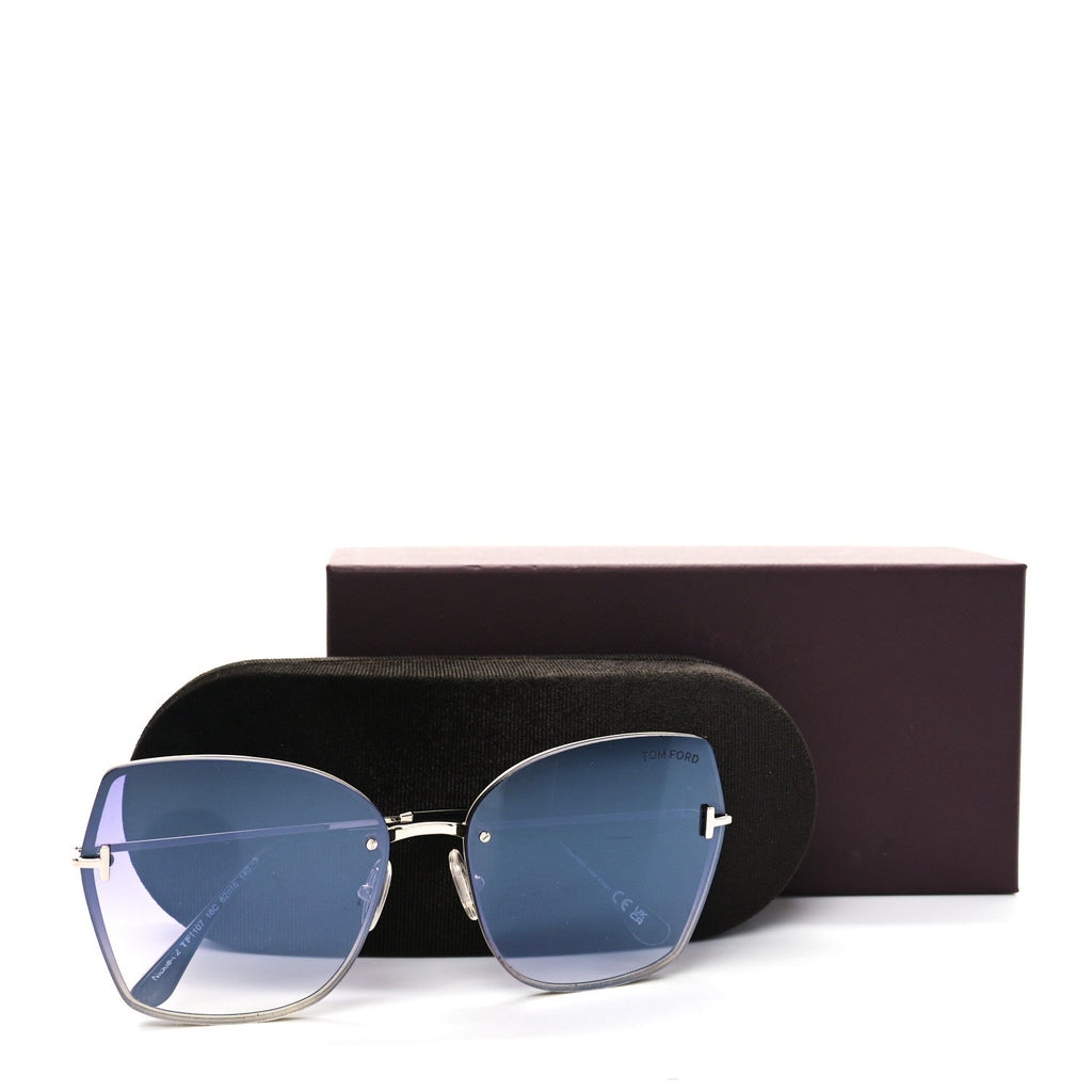 Metal Nickie Sunglasses TF1107 Silver