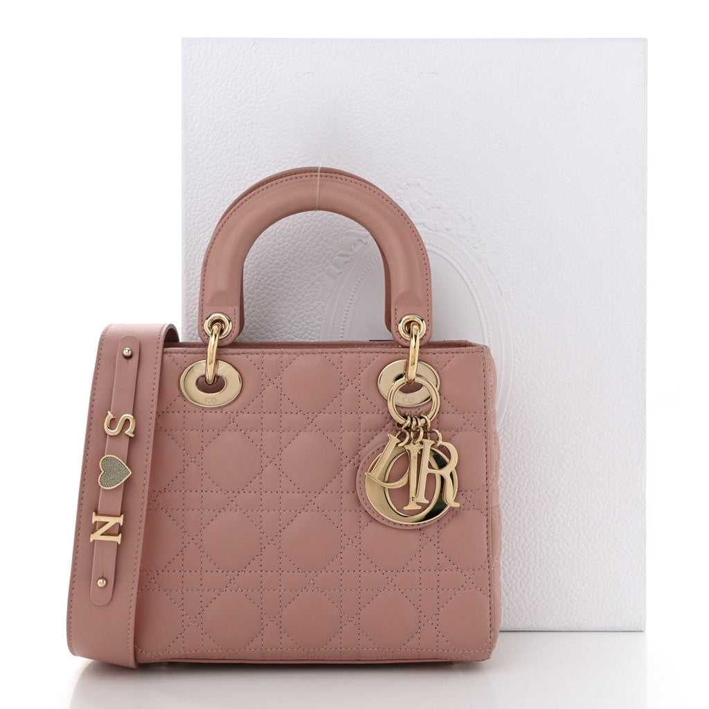 Lambskin Cannage Small My ABCDior Lady Dior Fard