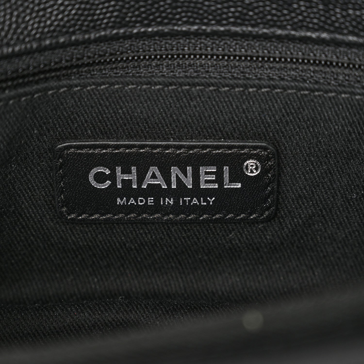 Caviar Chevron Quilted Small Coco Handle Flap So Black