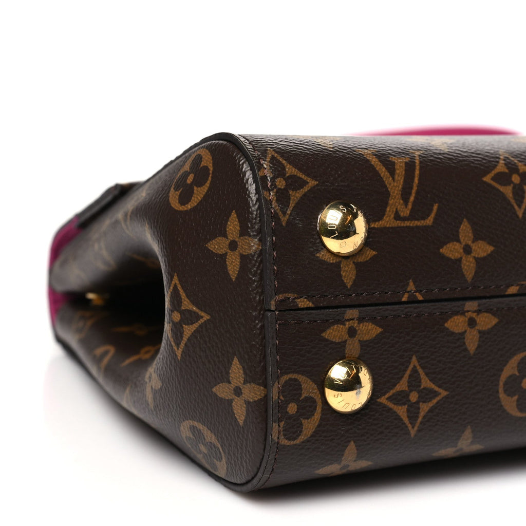 Monogram Cluny BB Bordeaux Fuchsia