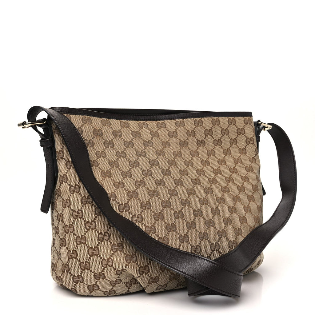 Monogram Messenger Bag Dark Brown