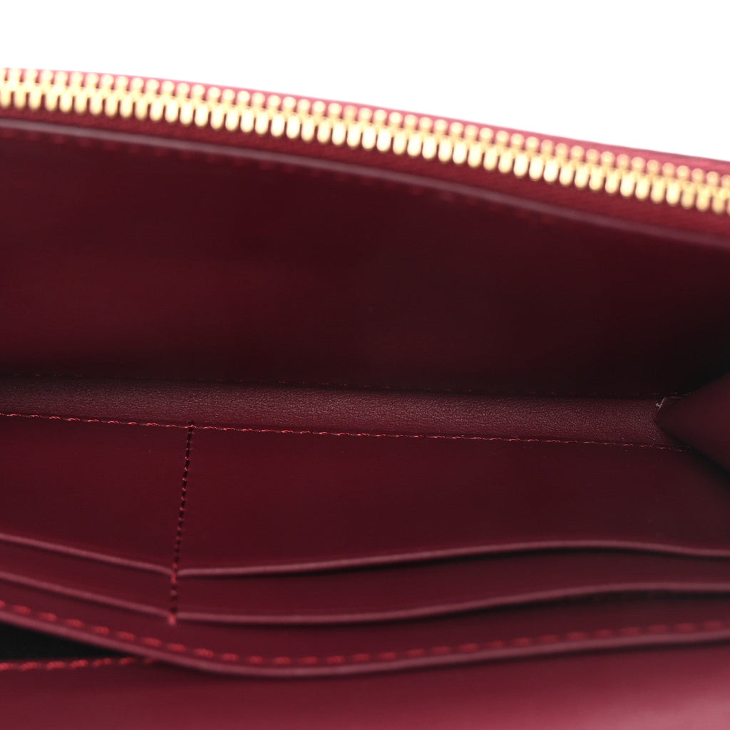 Haymarket Check Harris Wallet Burgundy