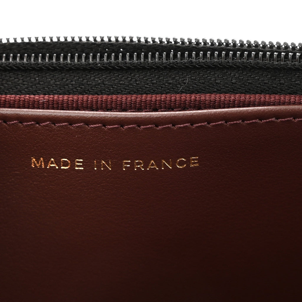 Caviar Quilted CC Turnlock Wallet On Chain WOC Black