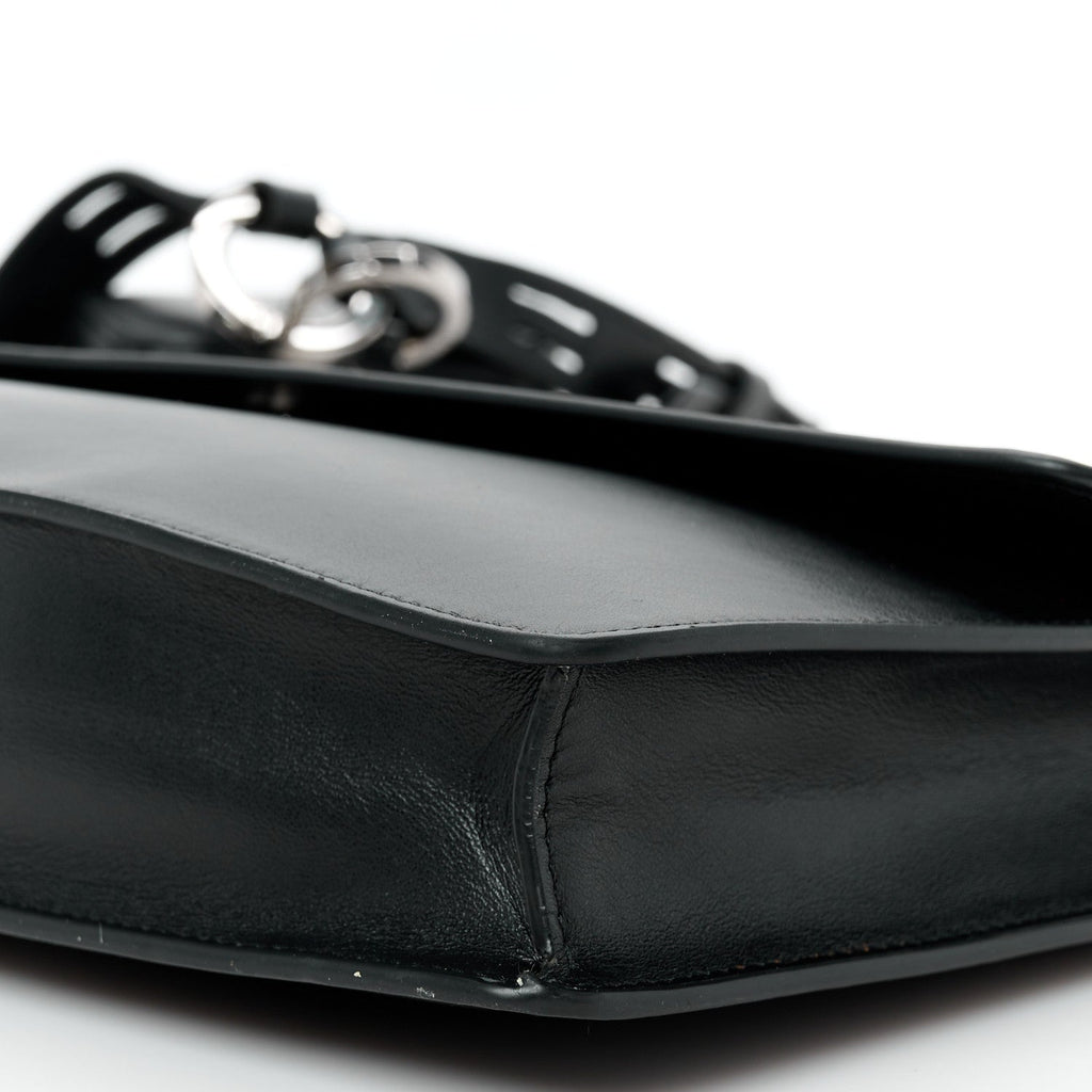 Calfskin Cargo Modular Messenger Bag Black