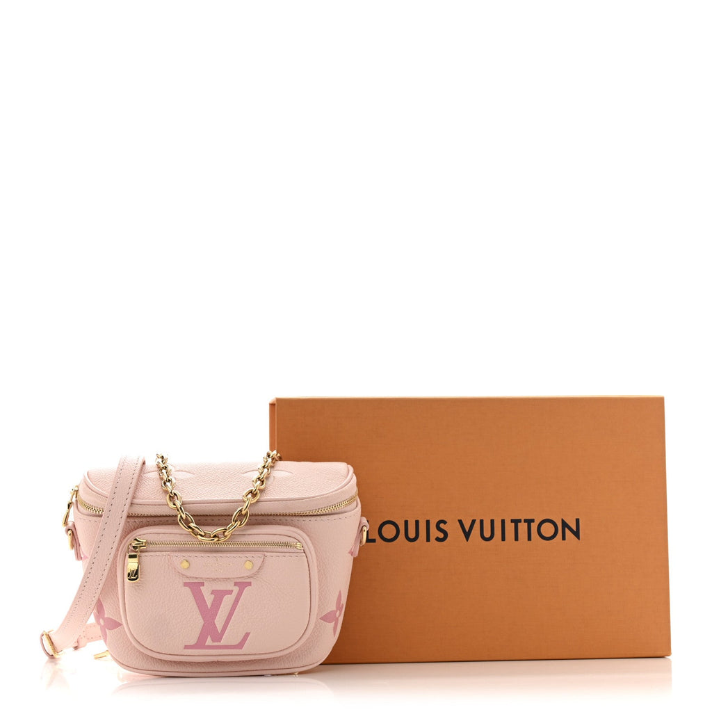 Empreinte Monogram Giant Mini Bumbag Gradient Pink