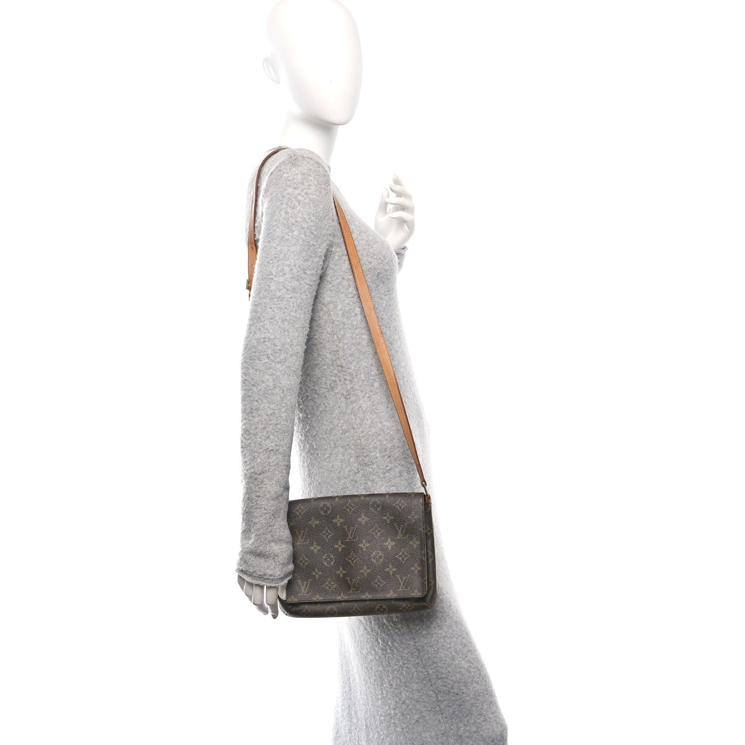 Monogram Musette Tango Long Strap