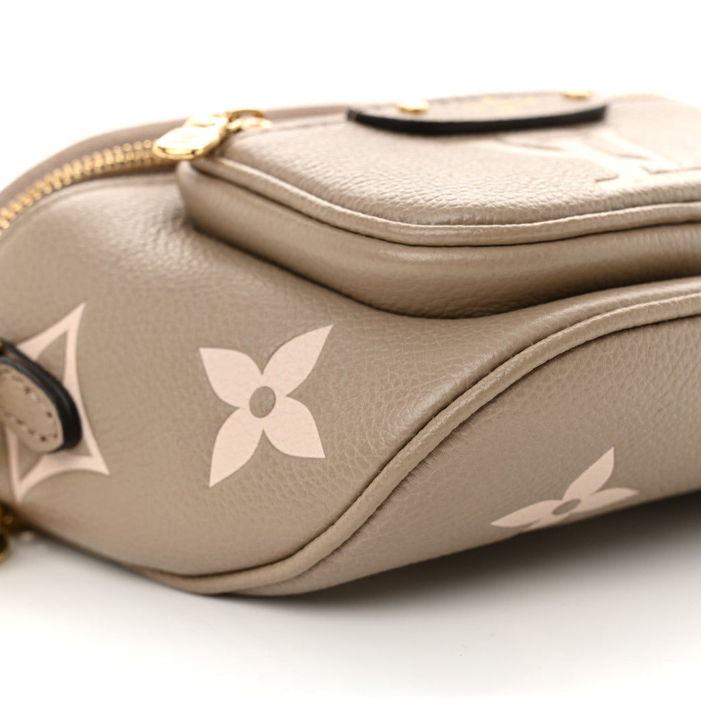 Empreinte Monogram Giant Mini Bumbag Tourterelle Cream