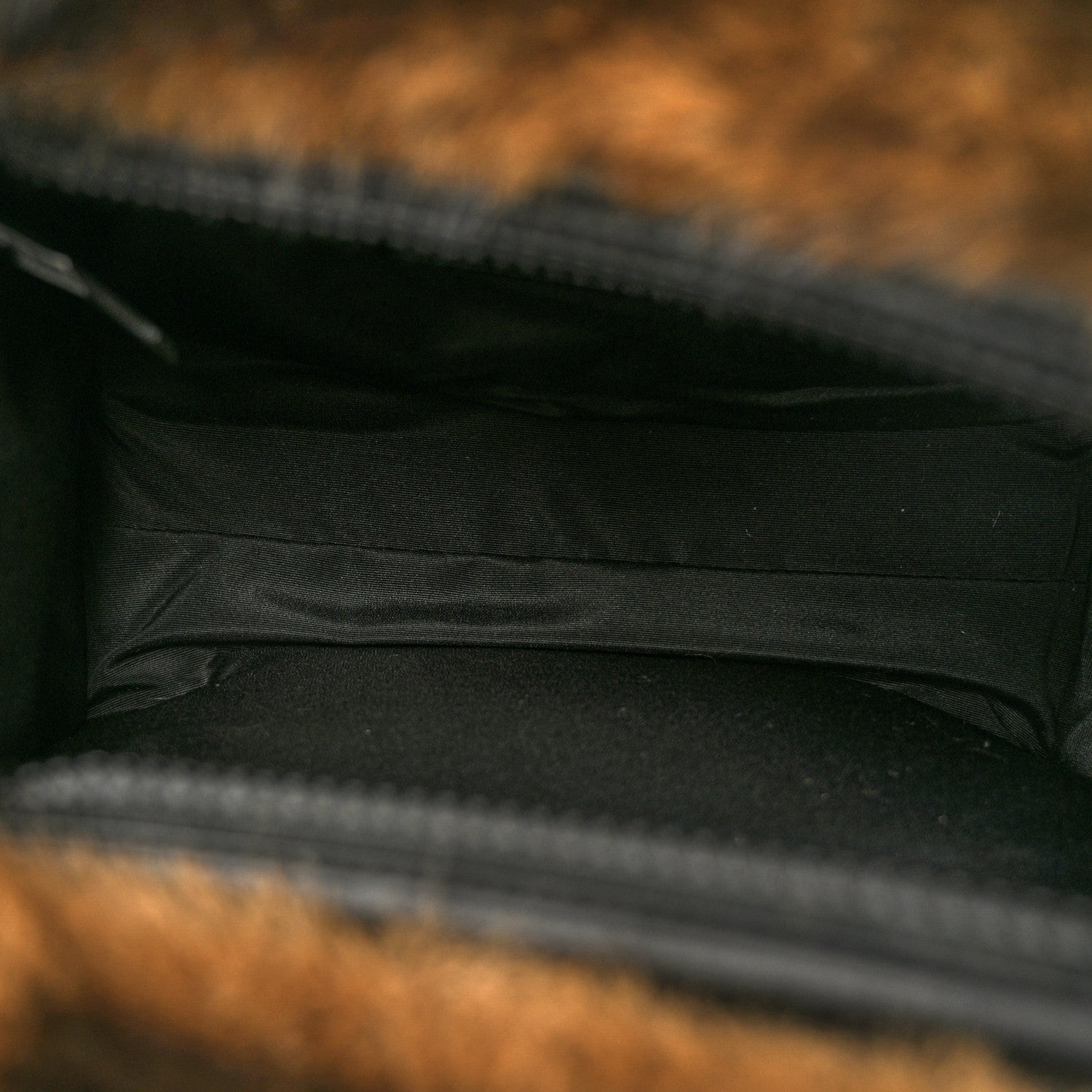 Faux Fur The Teddy Bear Tote Bag Ebony