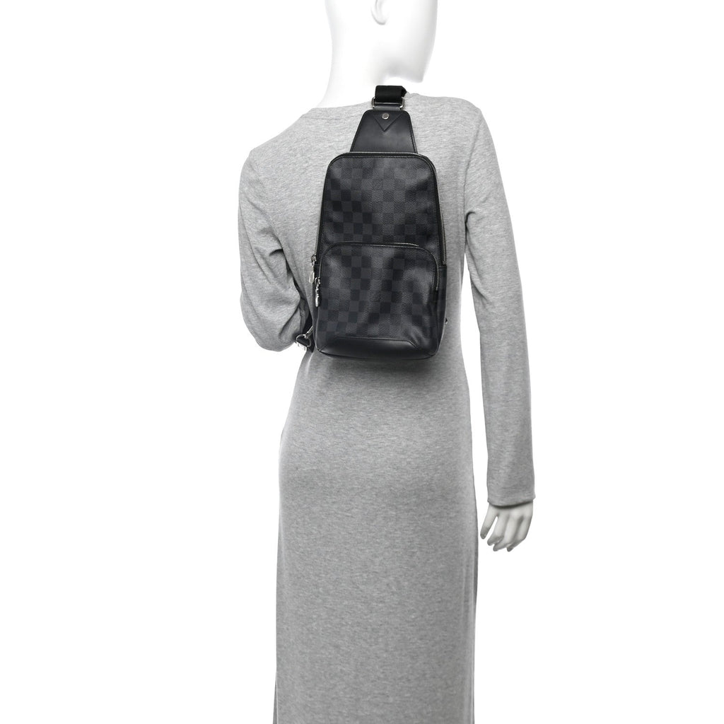 Damier Graphite Avenue Sling Backpack
