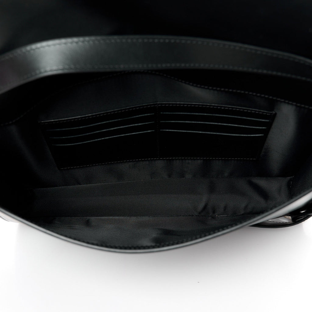 Calfskin Cargo Modular Messenger Bag Black