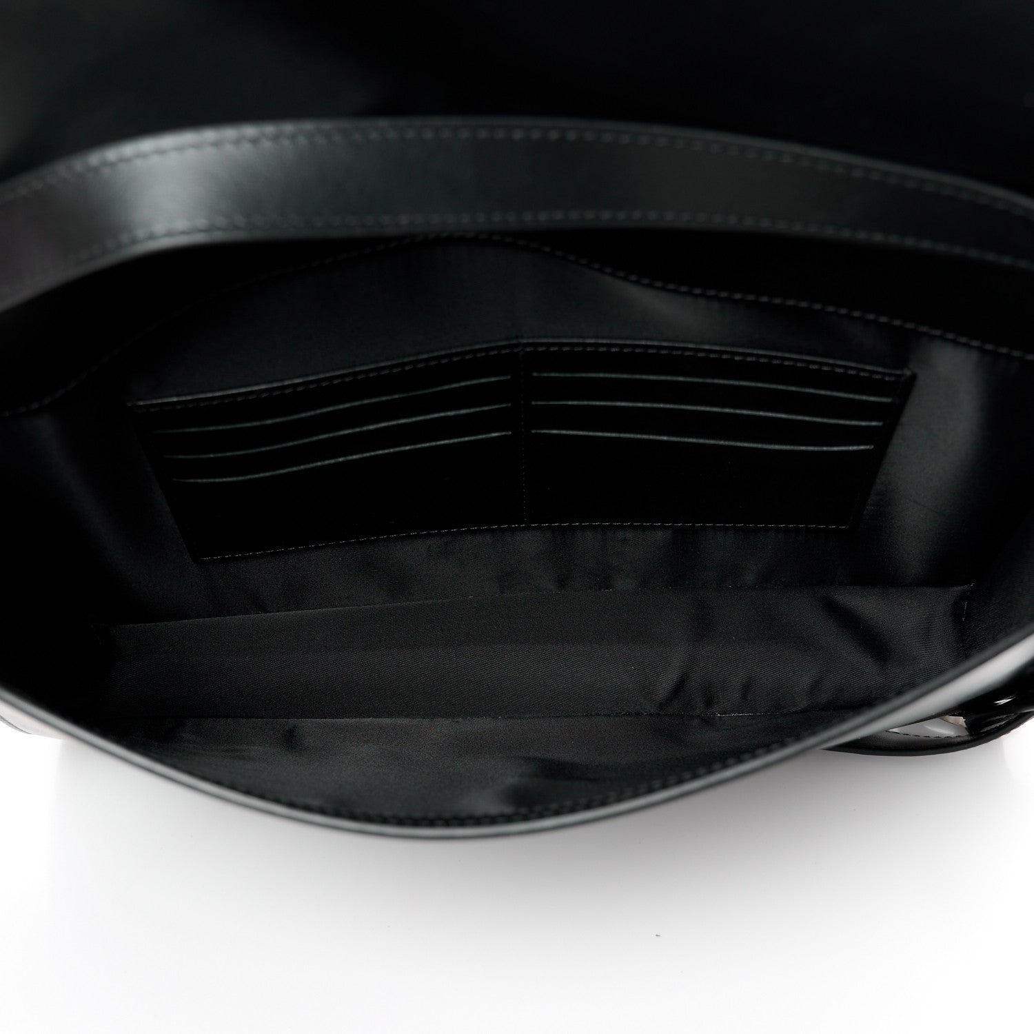 Calfskin Cargo Modular Messenger Bag Black