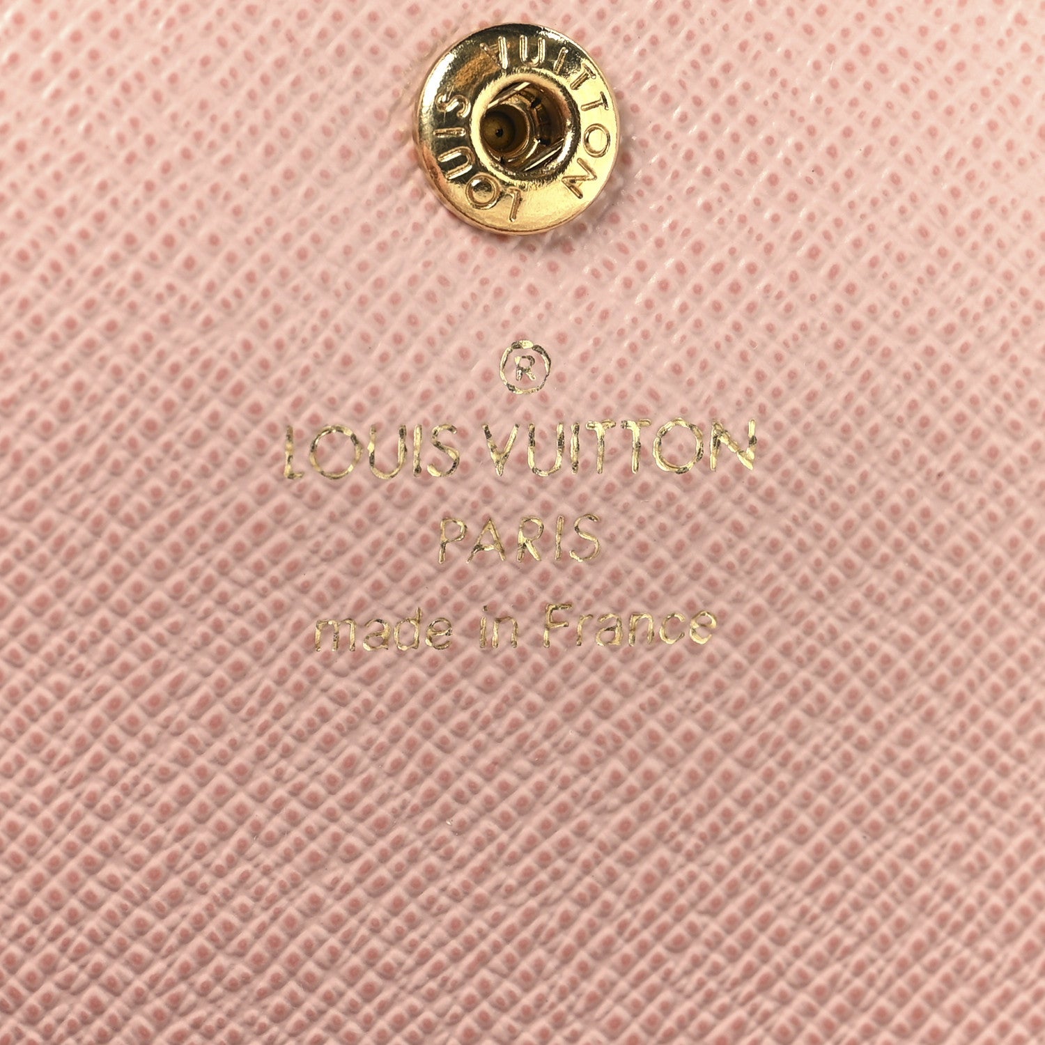 Damier Azur Emilie Wallet Rose Ballerine