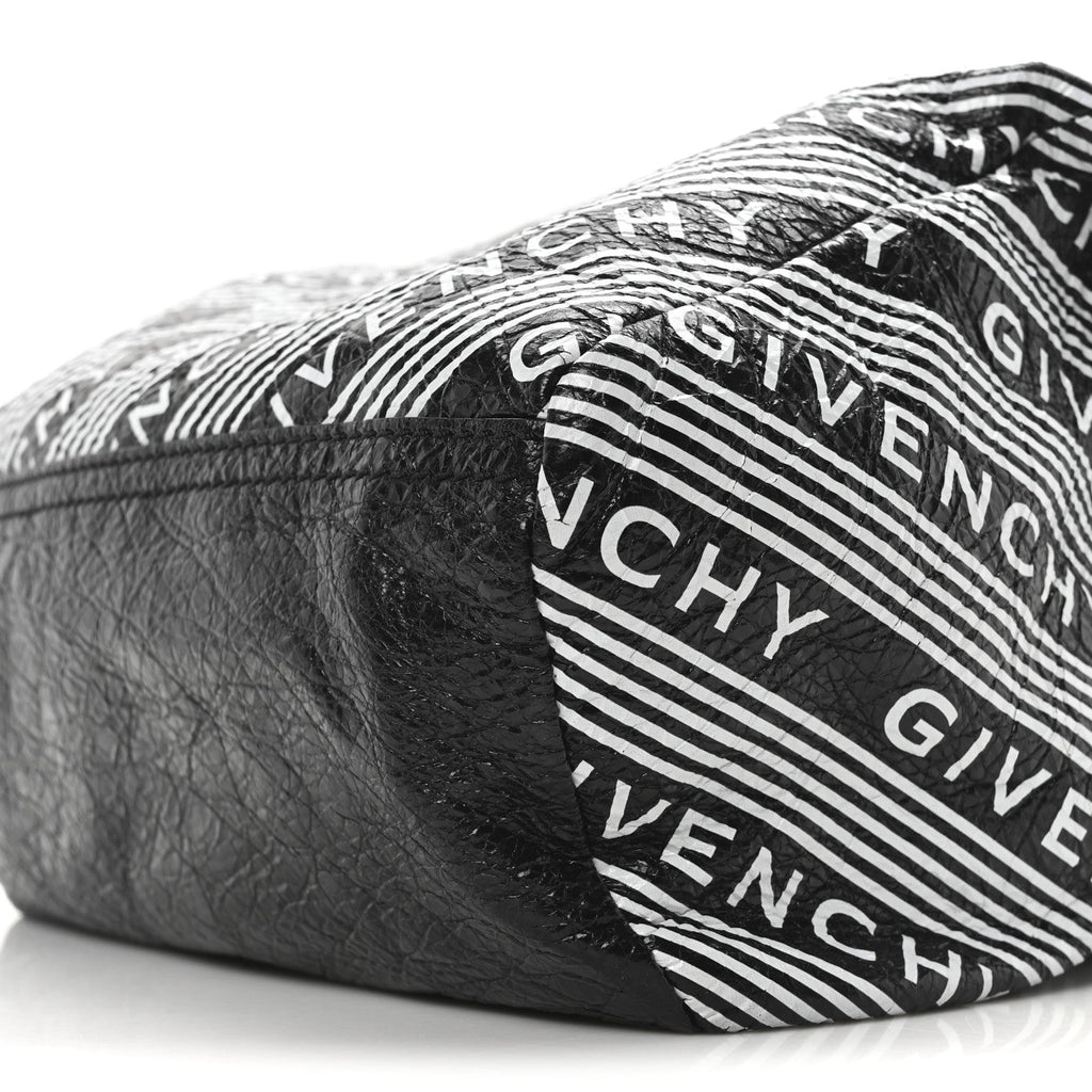 Lambskin Small Logo Pandora Black