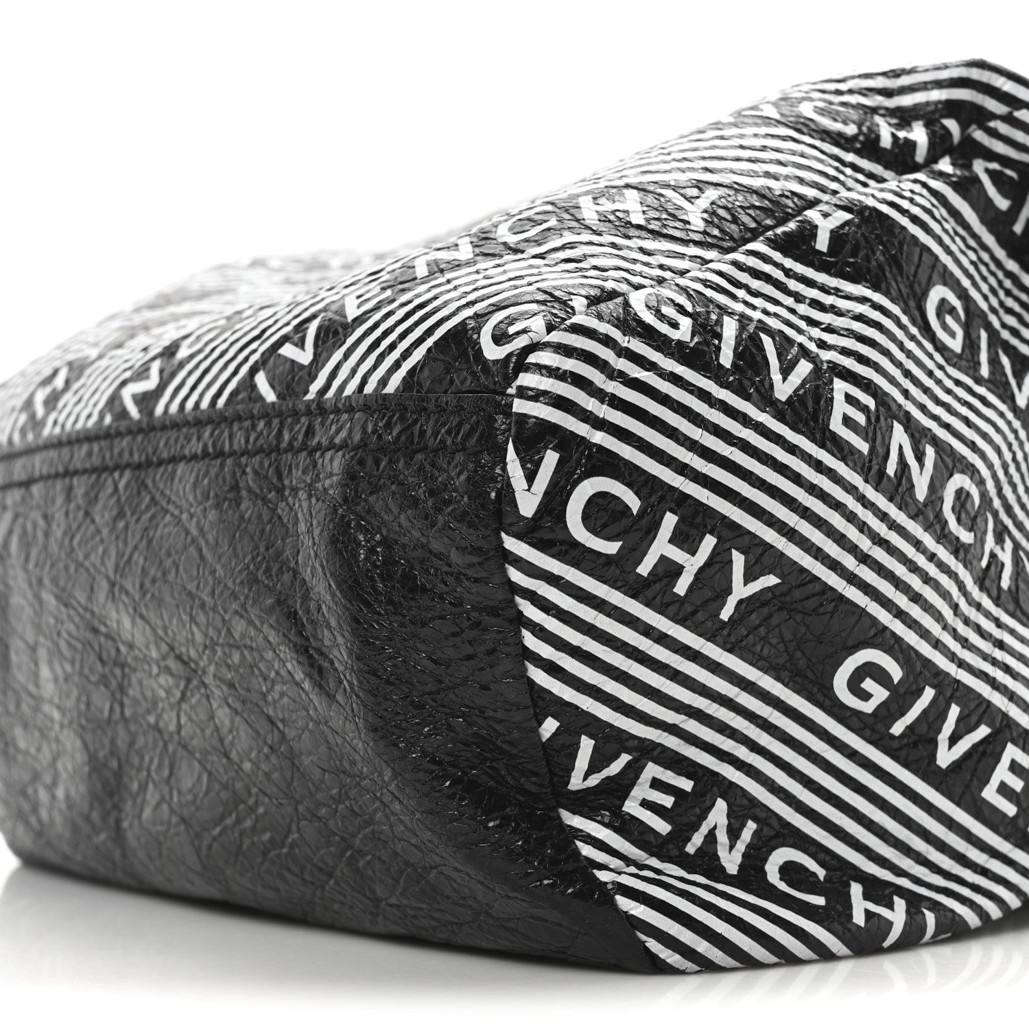 Lambskin Small Logo Pandora Black