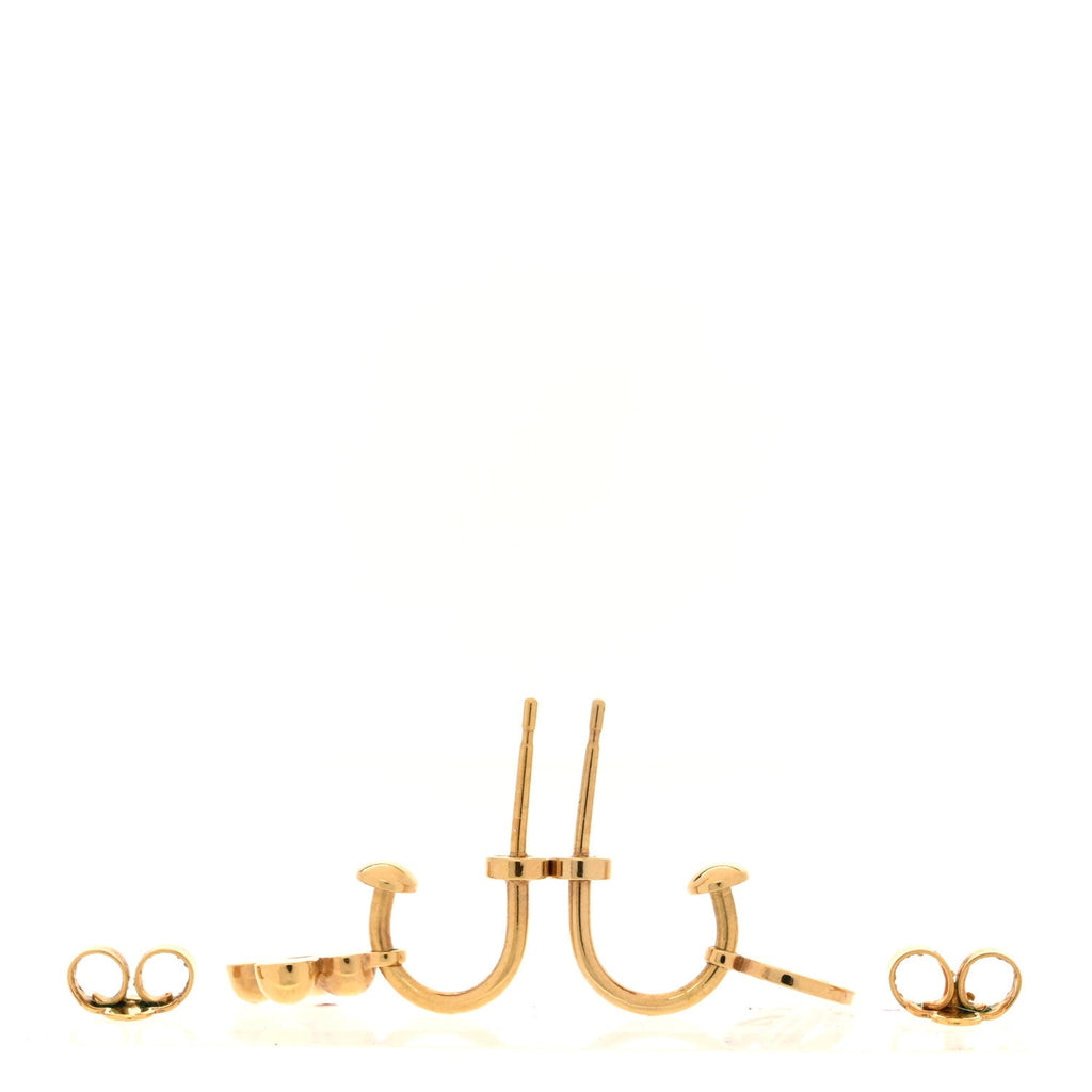 Brass Blooming Earrings Gold