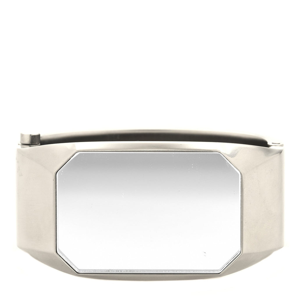 Metal CC Mirror Cuff Silver