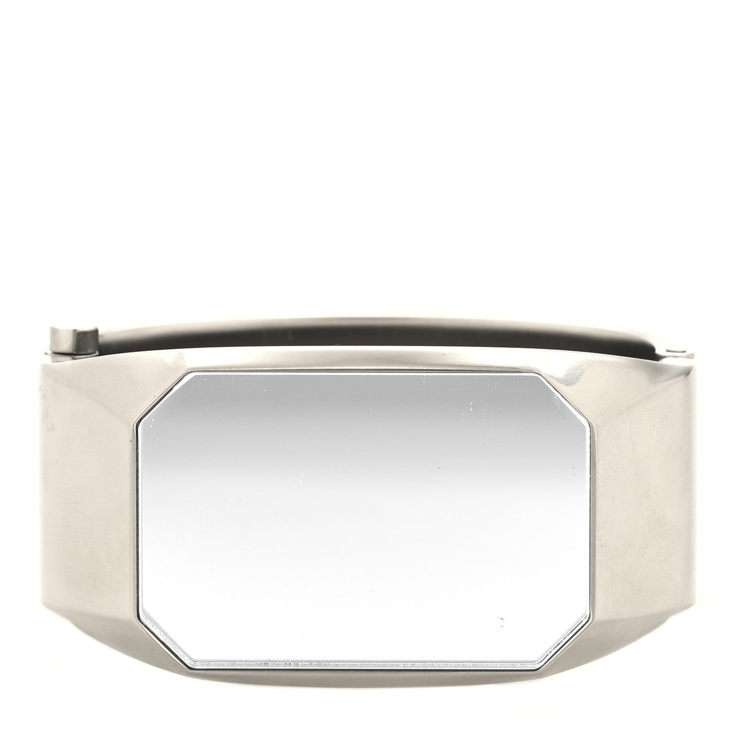 Metal CC Mirror Cuff Silver