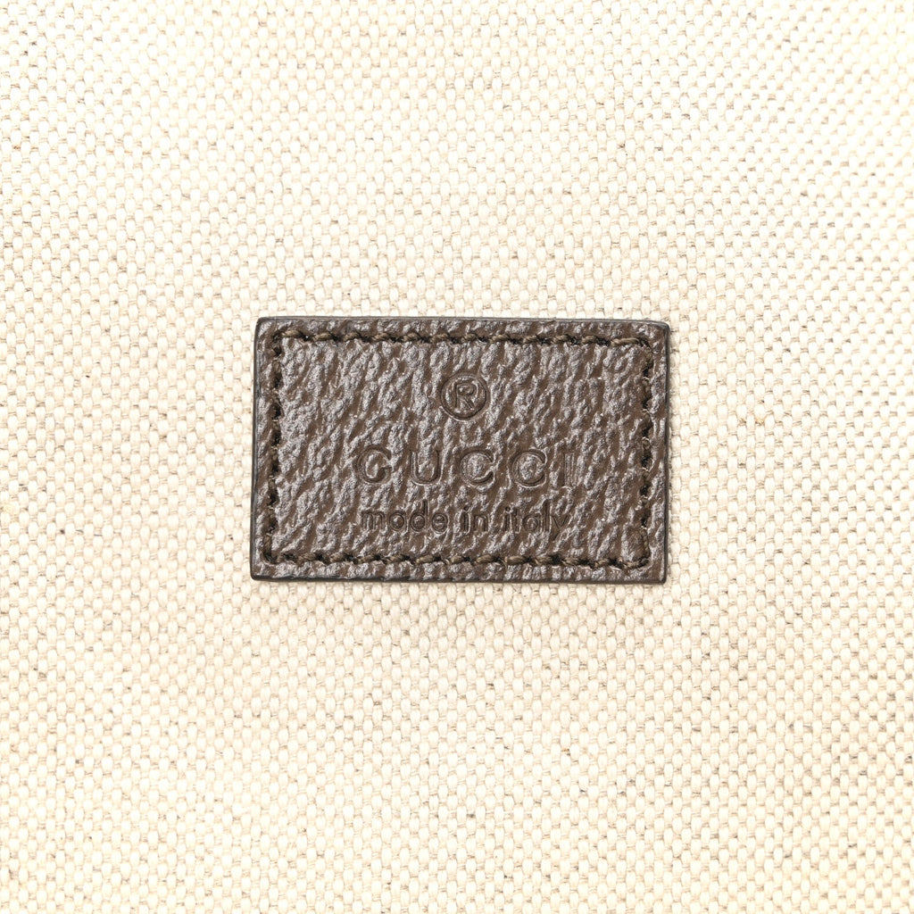 GG Supreme Monogram Web Small Ophidia Sling Backpack Beige Ebony New Acero