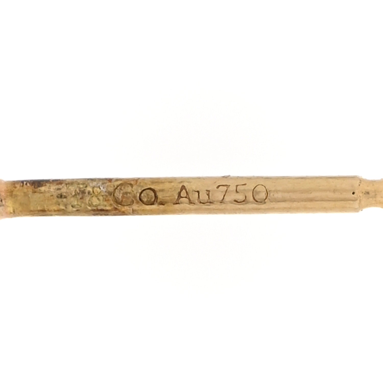 18K Yellow Gold Mini Paloma's Graffiti X Earrings