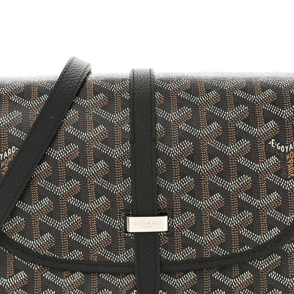 Goyardine Belvedere II PM Messenger Bag Black