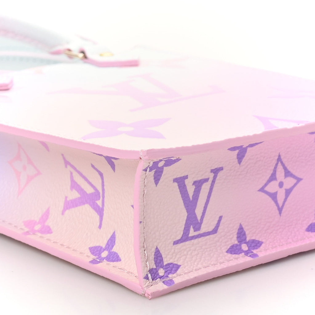 Monogram Giant Spring In The City Petit Sac Plat Sunrise Pastel