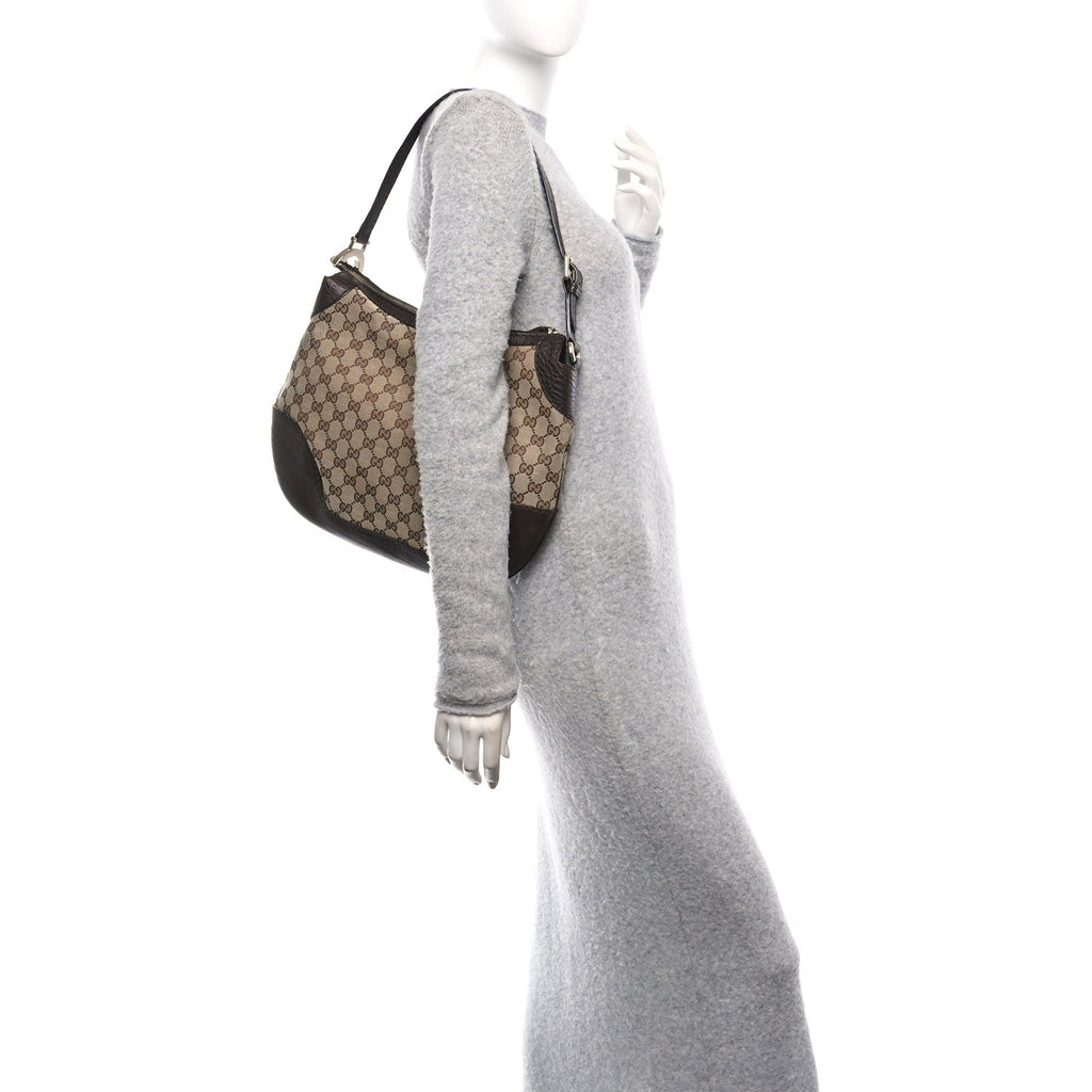 Monogram Medium Charlotte Hobo Brown