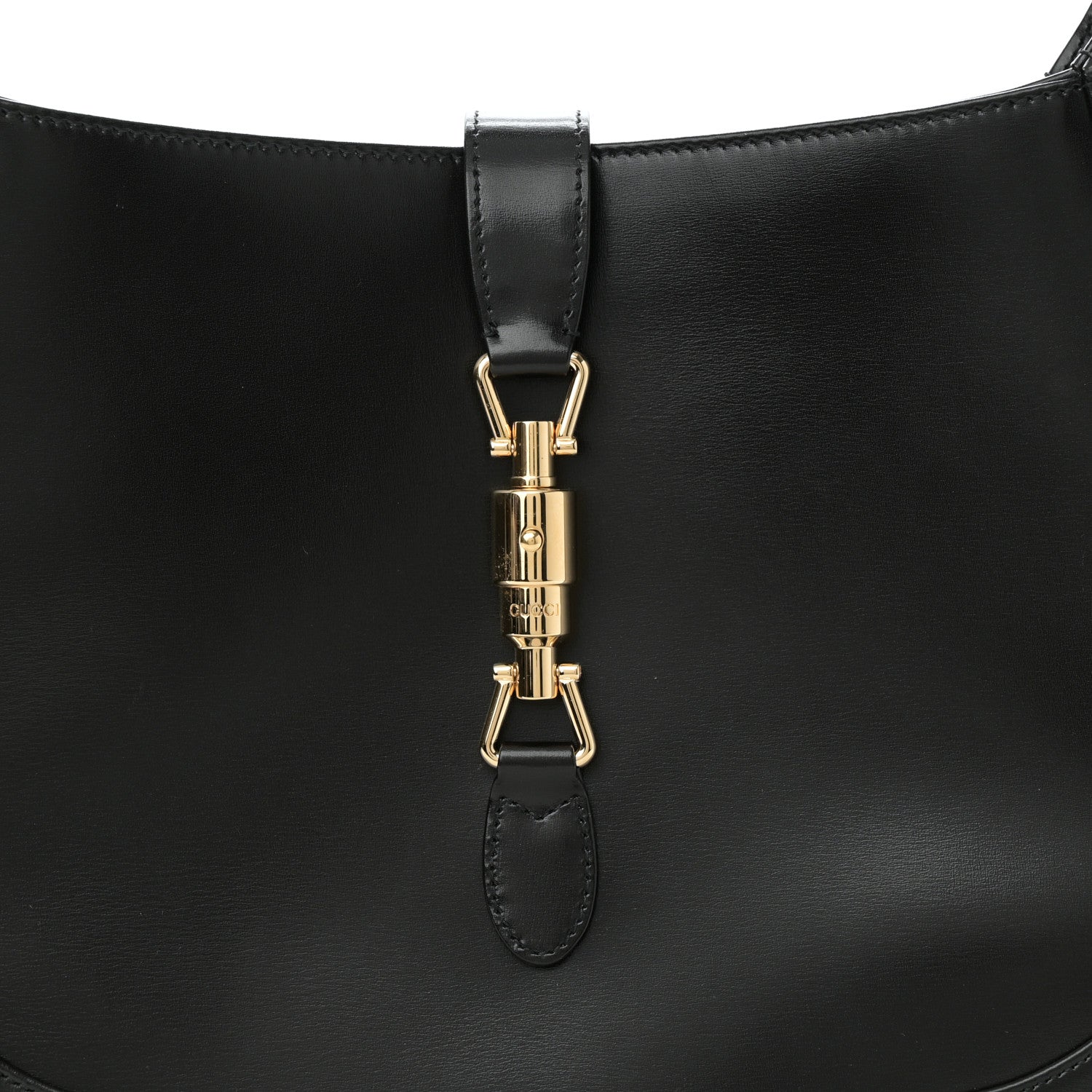Boarded Dyana Lux Calfskin Medium Jackie 1961 Hobo Black