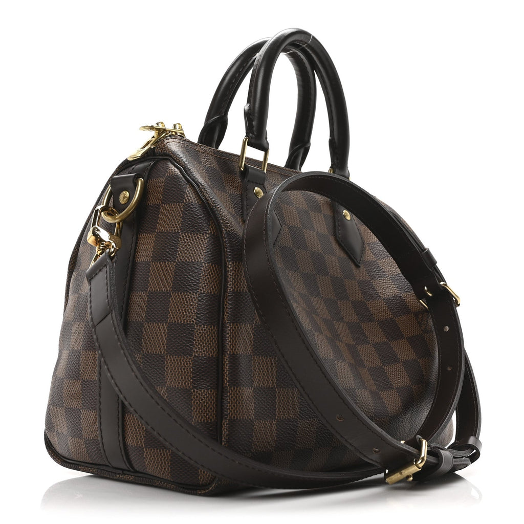 Damier Ebene Speedy Bandouliere 25