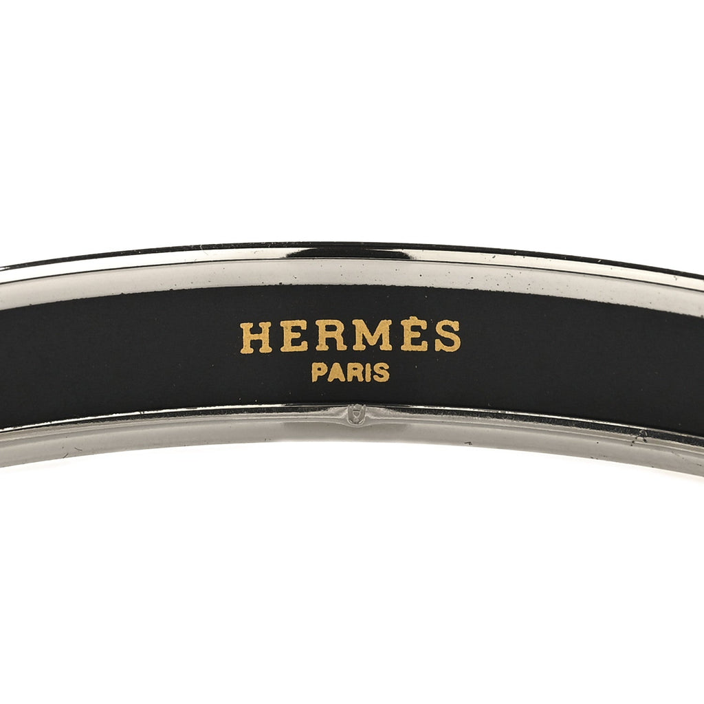 Enamel Printed Narrow Dreamcatchers Bracelet 70 Black