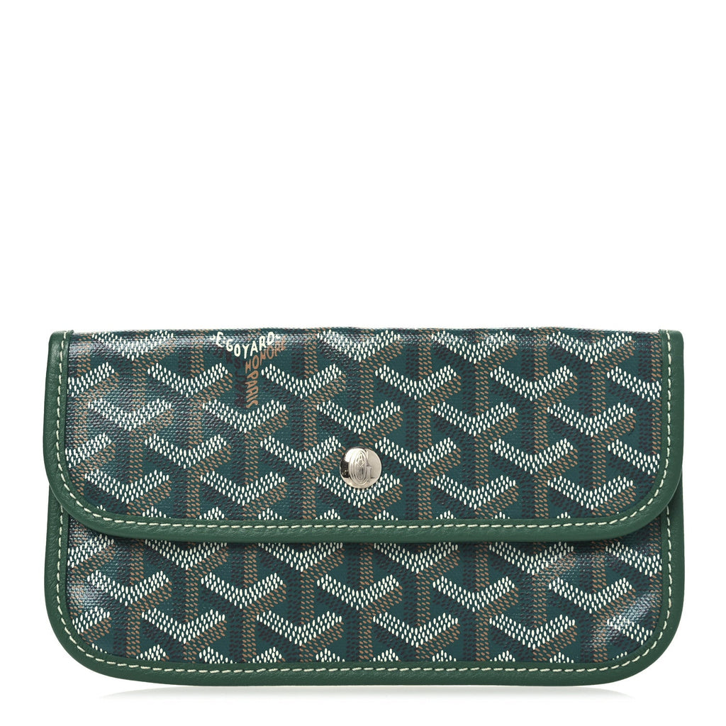 Goyardine Pouch Green