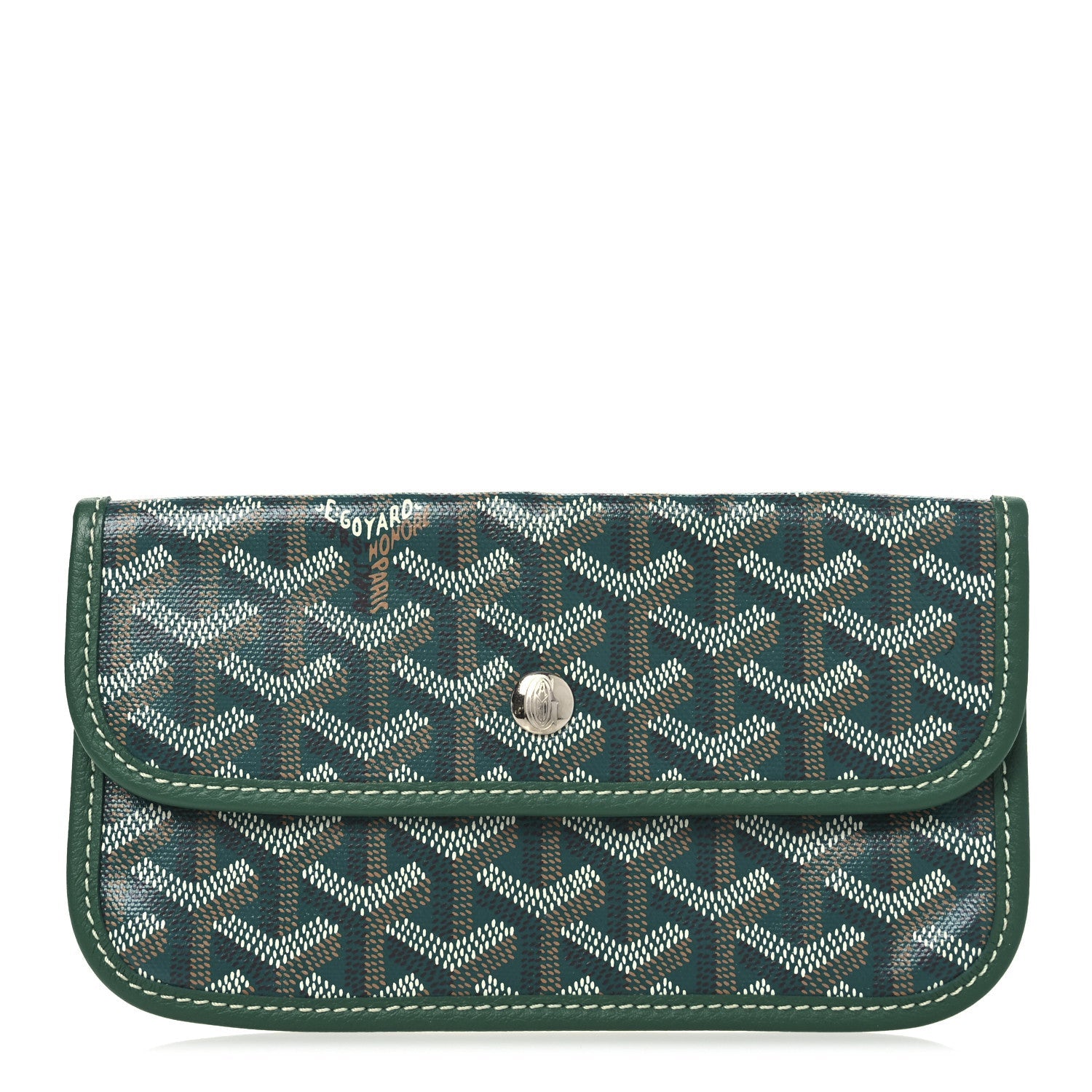 Goyardine Pouch Green