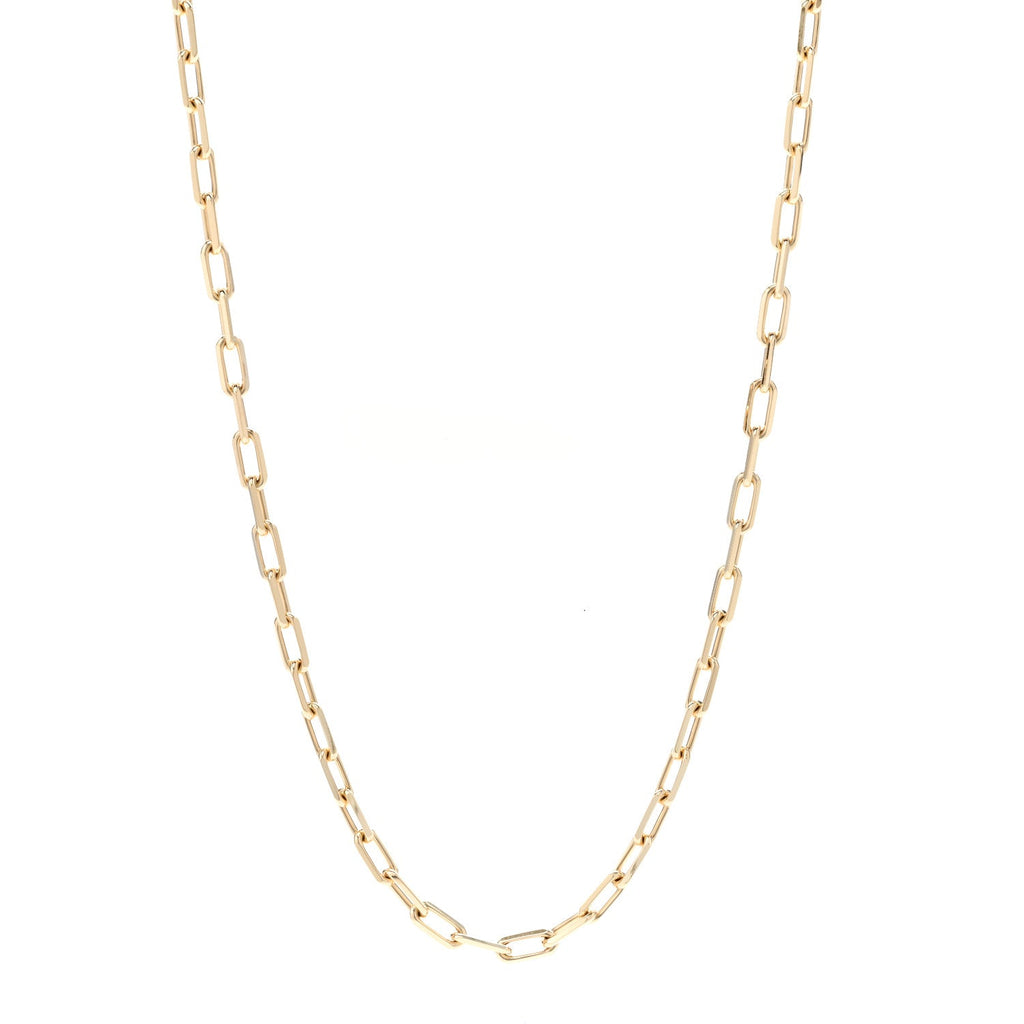 18K Yellow Gold SM Santos De Cartier Link Necklace