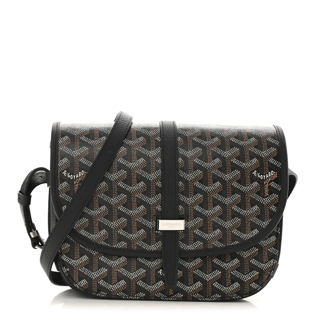 Goyardine Belvedere II PM Messenger Bag Black