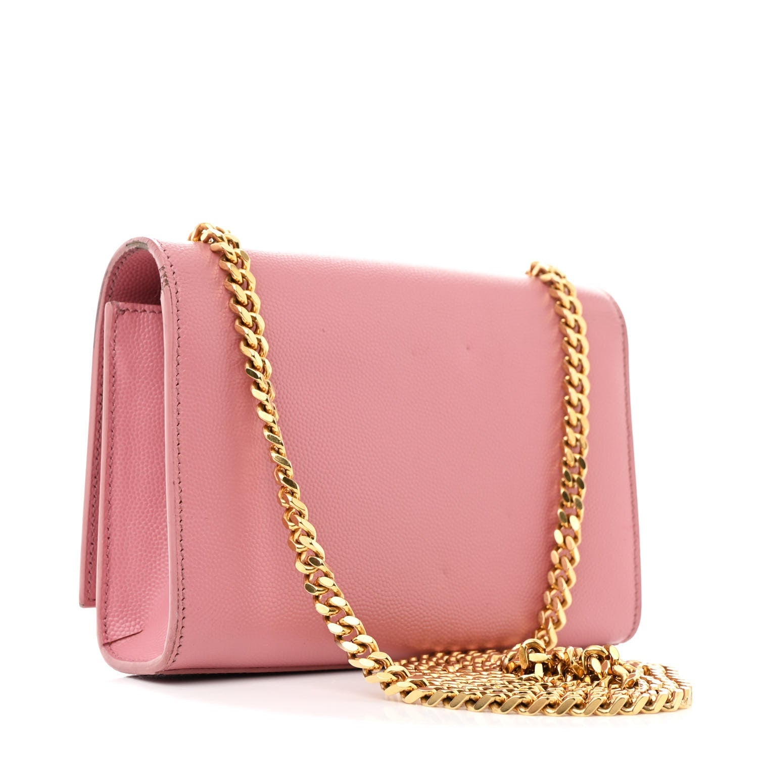 Grain De Poudre Small Classic Monogram Kate Satchel Old Rose