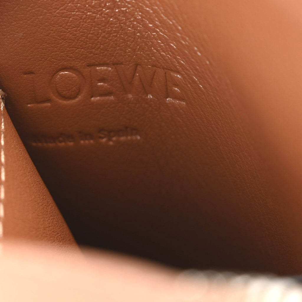 Classic Calfskin Anagram Box Crossbody Tan