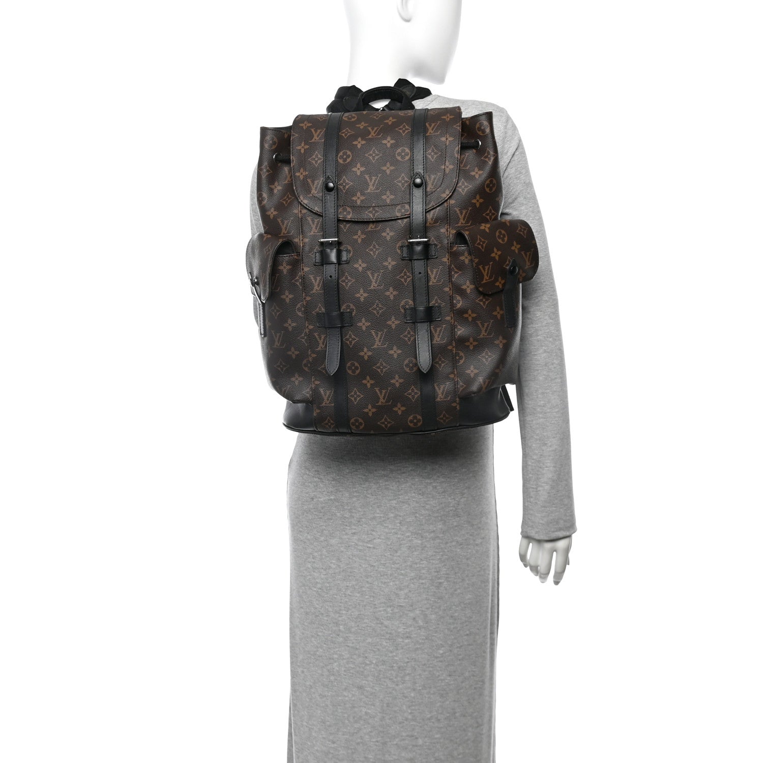 Monogram Macassar Christopher PM Backpack